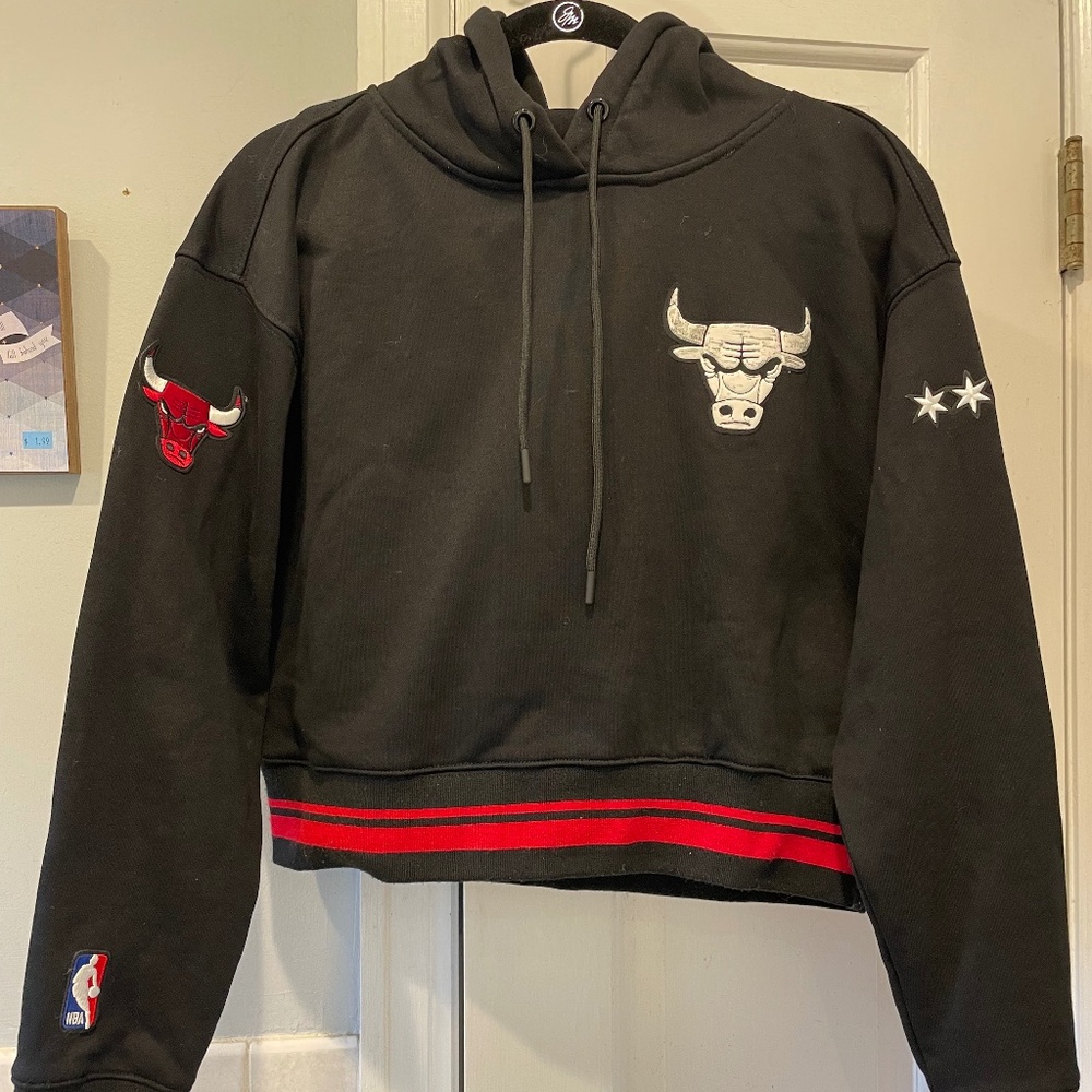 Chicago Bulls Cropped Hoodie